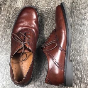 Johnston & Murphy brown leather Oxford 10.5 men’s